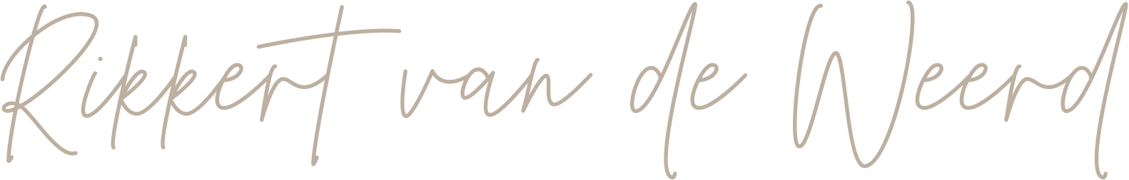 Logo Rikkert van de Weerd